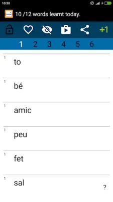 Beginner Catalan android App screenshot 1